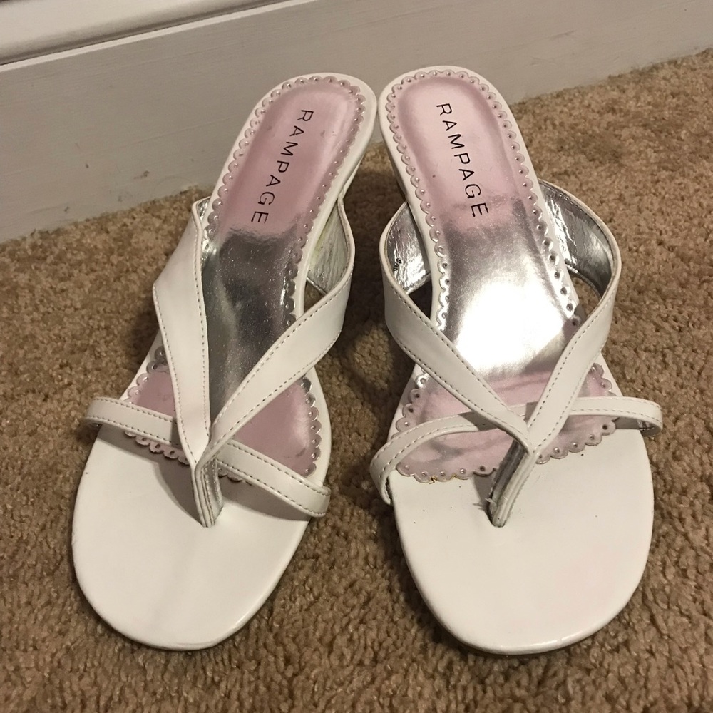 white heels